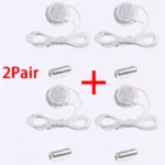Round Twist-lock shoelaces Black and White Outdoor Sports Shoelaces Unisex Easy-to-use automatic shoelace 1Pair/2Pair - Image 15