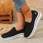 Breathable Womens Slip On Sneakers Soft Sole Comfortable Lightweight Casual Shoes for Everyday Walking Low Top - Image 12
