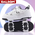 4-Wheels Walking Shoes With Butterfly Patterns Children's Outdoor Sport Roller Skate Sneakers For Teenagers Girls Entertainment - Image 8