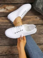 Women Sneakers 2025 Summer Fashion Breathable Shoes Woman Soft Sole Walking Sneakers Casual Women Sneaker White Sneakers Women - Image 7