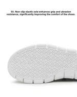 Men's Breathable Sports Shoes Low Cut Casual Slip-On Sneakers Comfortable Lightweight Anti-Slip Mesh Upper Running Shoes - Image 14