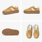 BEAUTODAY Skate Sneakers Women Round Toe Lace Up Heeled Mixed Color Trainers Summer Ladies Casual Sports Shoes Handmade 29864 - Image 6