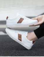 2025 New Men's Two-Tone Skate Sneakers Breathable Low-Top Casual Shoes Trendy  Athletic Footwear for Youth Students Streetwear - Image 12