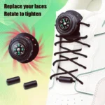 New luminescence Swivel Buckle Laces Automatic Shoelaces Without ties Thick Rope Tennis Sneakers Shoelace Shoe Accessories - Image 2