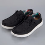 Men Loafers Fashion Canvas Shoes - Image 8