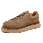 Suede Retro Workwear Shoes For Men - Image 4